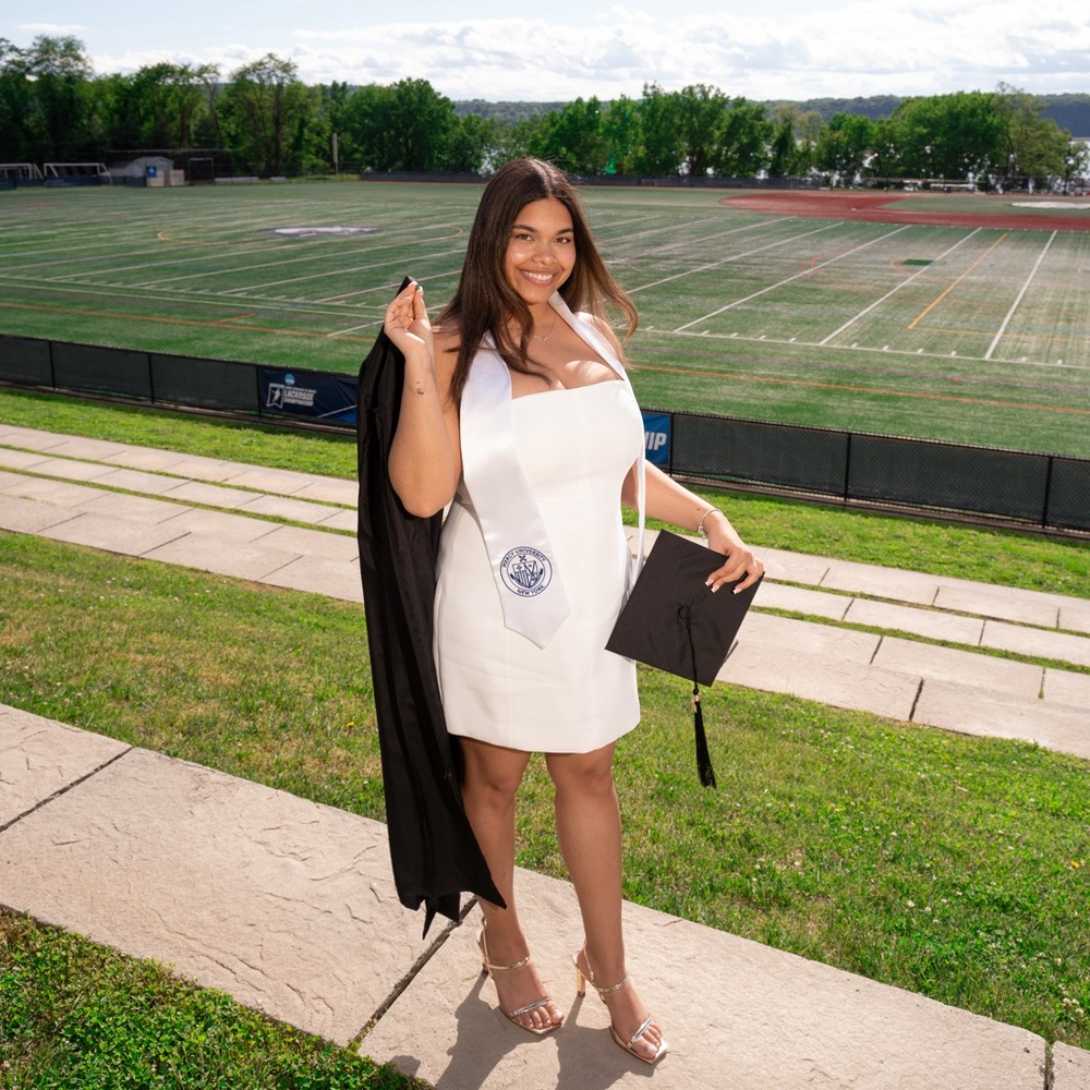 Meshki Maci Mini Dress in White